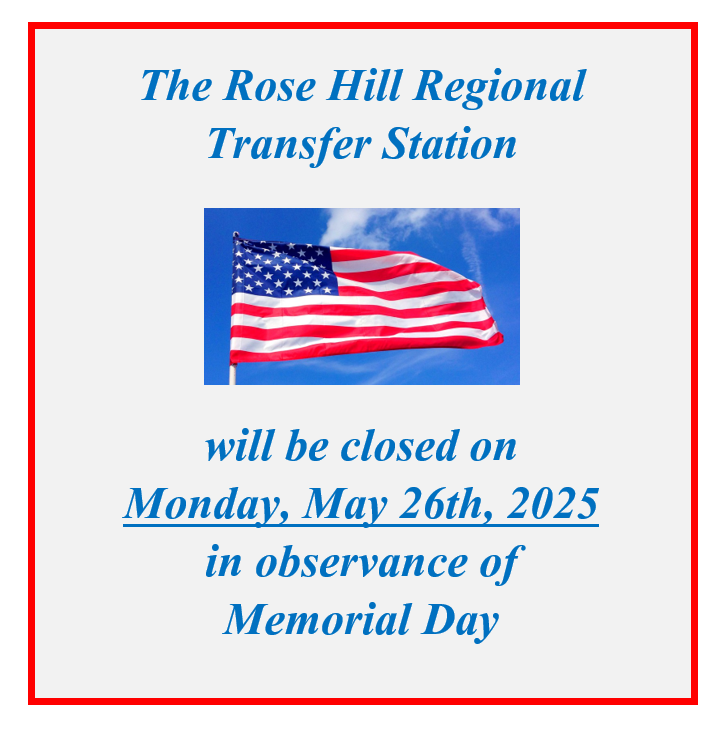 RHRTS Mem Day Closure 2025