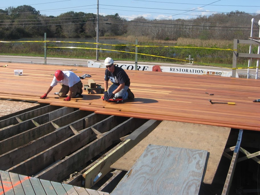 Gorgeous Mahogany Deck 10/5/2011